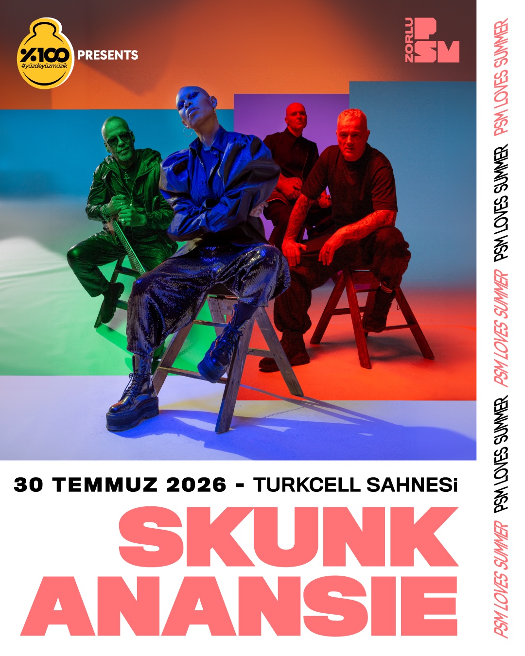 Skunk Anansie PSM Loves Summer İçin İstanbul’a Geliyor