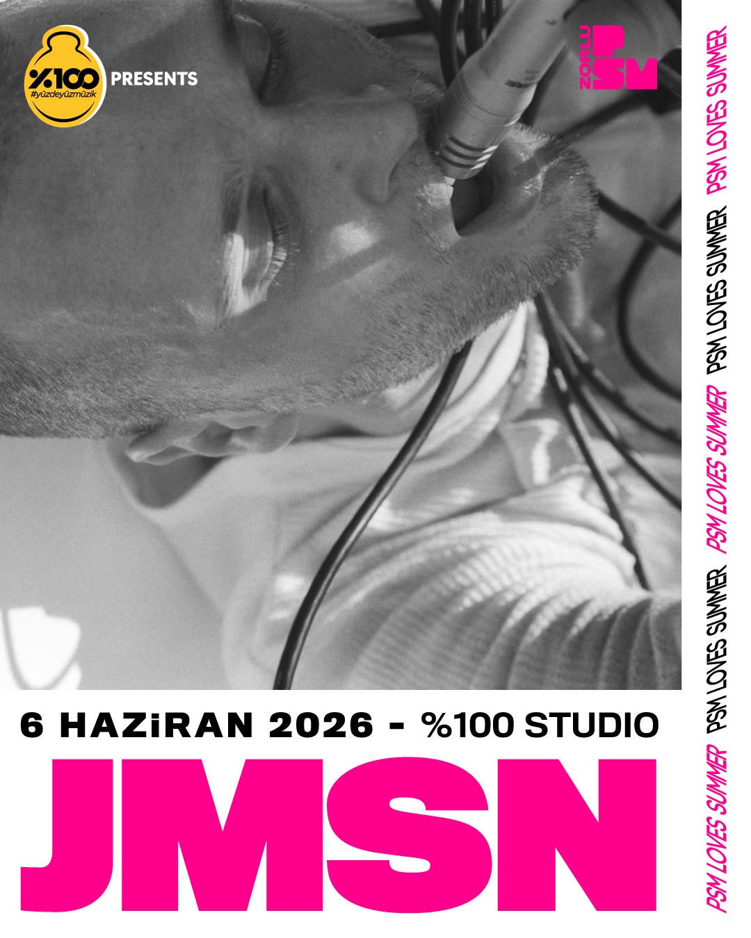 JMSN İstanbul’da: PSM Loves Summer Serisinin Açılışını Yapıyor