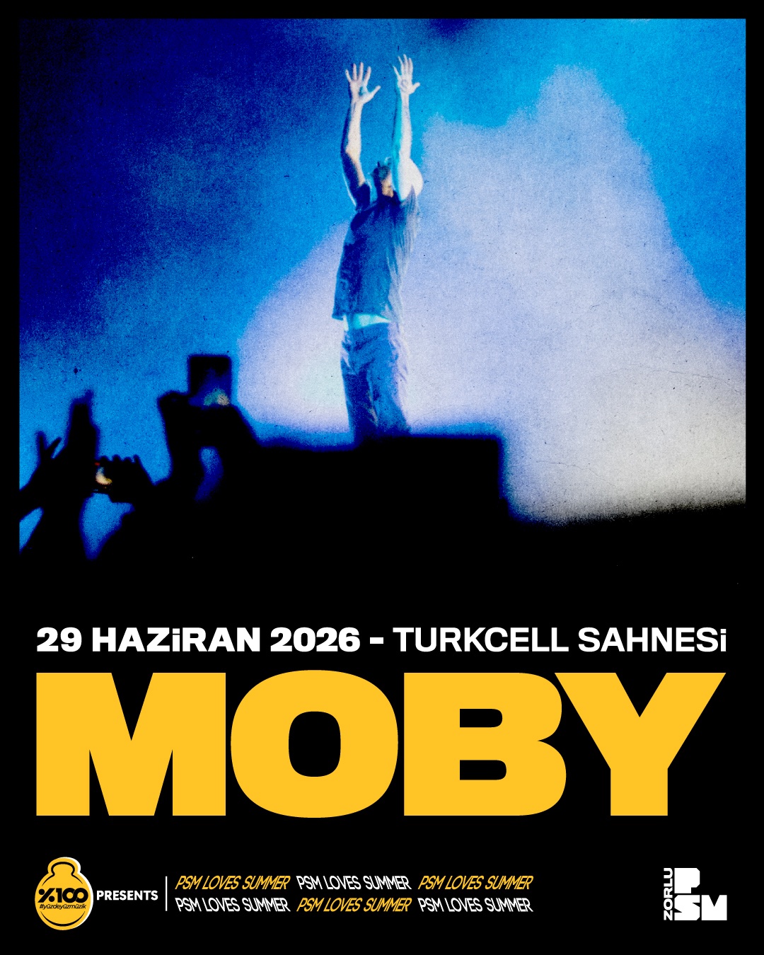 Moby, PSM Loves Summer Kapsamında İstanbul’a Geliyor